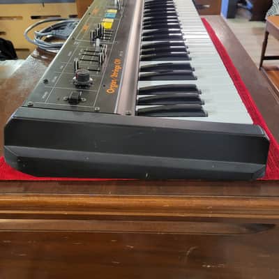 Roland RS-09 MKII 44-Key Organ / String Synthesizer 1980s - Black with Colored Buttons image 5