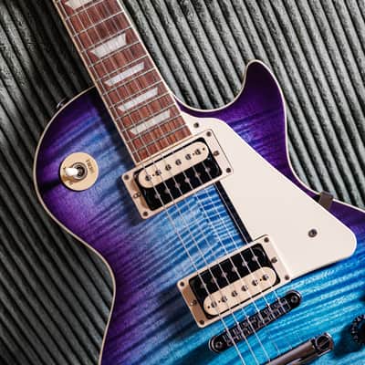 Gibson Les Paul Traditional Pro V 2019 - Present - Blueberry Burst image 4