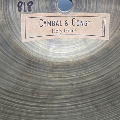Cymbal and Gong Holy Grail 14" Hi Hats - Unlathed image 7