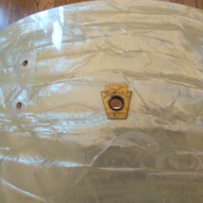 Ludwig Vintage 1967 super classic 22" bass drum shell White Marine Pearl excellent image 8