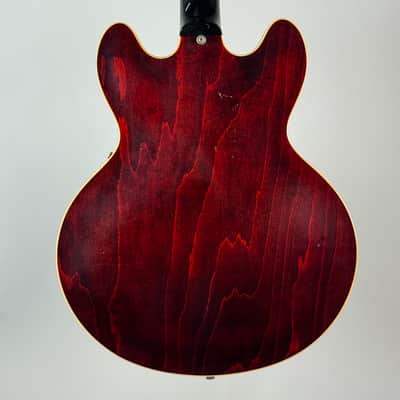 2025 Gibson Murphy Lab '64 Reissue ES-335 Rustic Red Light Aged image 9