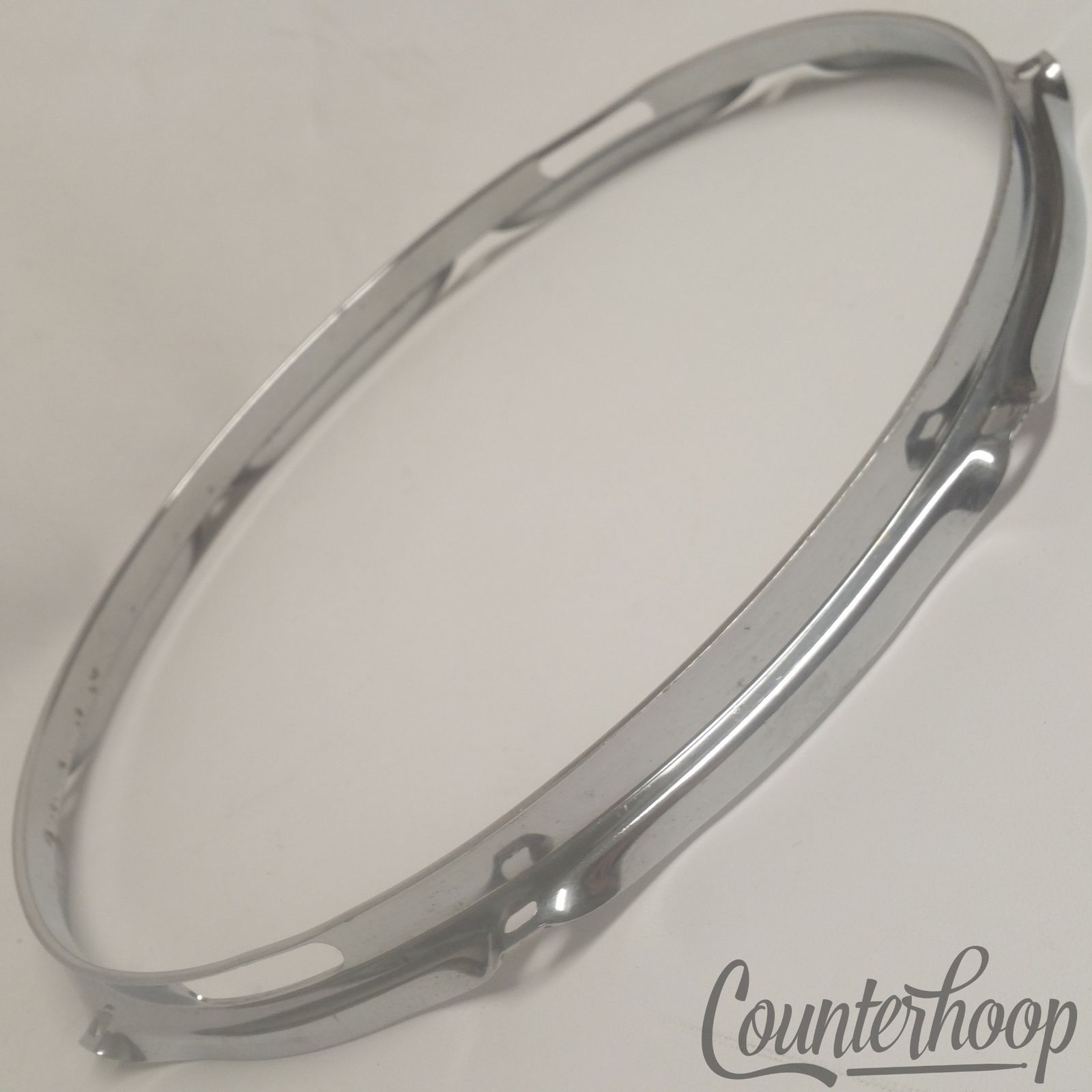 Ludwig 14" Rim/Hoop 8Lug-Hole Snare Drum Resonant Acrolite/Jazz Festival 60s USA — main photograph