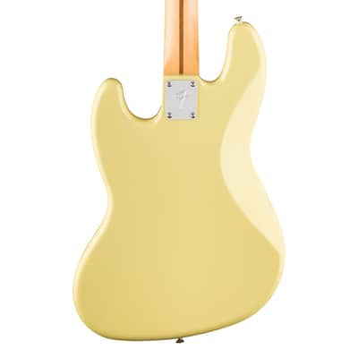 Used Fender Player II Jazz Bass - Hialeah Yellow w/Rosewood FB image 7