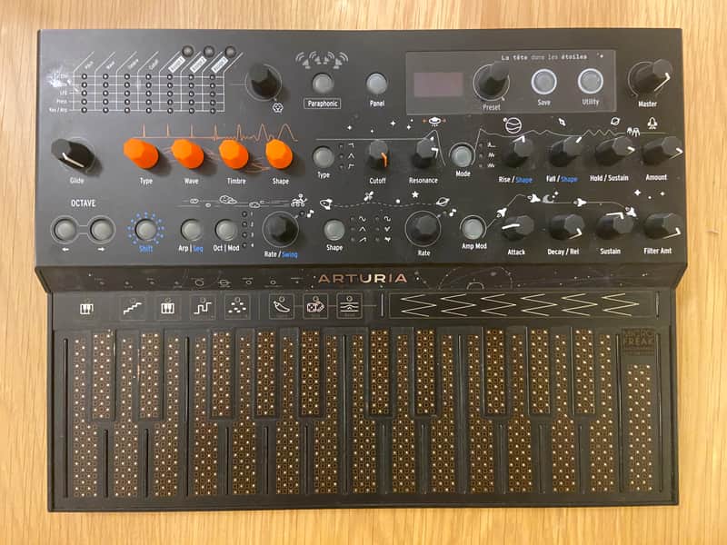 Arturia MicroFreak 25-Key Algorithmic Synthesizer 2019 - Present - Black image 1