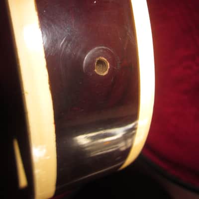 Harmony Effector Vintage 1970s Electric Guitar Les Paul Copy Tobacco Burst w/ Hard Case image 10