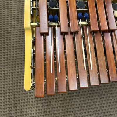Musser Band Marimba Model #210 c.1950.  Includes Custom Wooden Travel Cases image 3