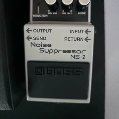 Boss NS-2 Noise Suppressor (Silver Label) 1989 - Present - White image 2