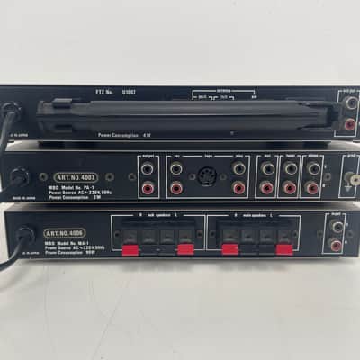 MBO - ST-1/PA-1/MA-1 - Pre/Power-Amplifier/Tuner - Set - Serviced (Repaired) image 9