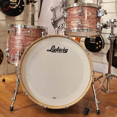 Ludwig LTD Classic Maple FAB 22 Pink Oyster image 2