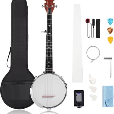 Morris Deluxe 5-String Banjo W/ Hardshell Case Made In Japan | Reverb