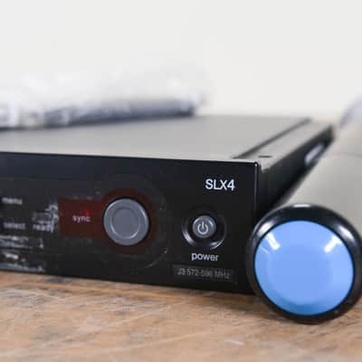 Shure SLX24/SM58 Wireless Handheld Mic System- J3 Band (NO POWER SUPPLY) CG00P5P image 2