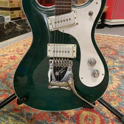 Mosrite Ventures Sidejack 1988 Emerald Green image 3