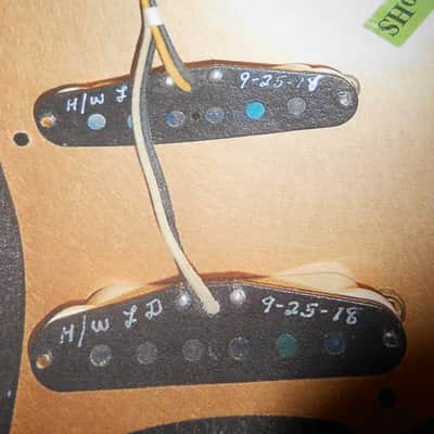 2008 Fender 60's Road Worn Stratocaster w/ Custom Shop Loretta Diaz (LD)hand wound Fat-60s image 7