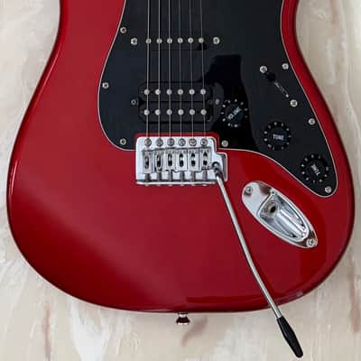 Squier Affinity Series Stratocaster HSS - Metallic Red image 1