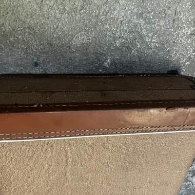 Fender Jazzmaster 1960-1961 original brown tolex case burnt gold orange plush GREAT CONDITION Vintage PRE-CBS image 10