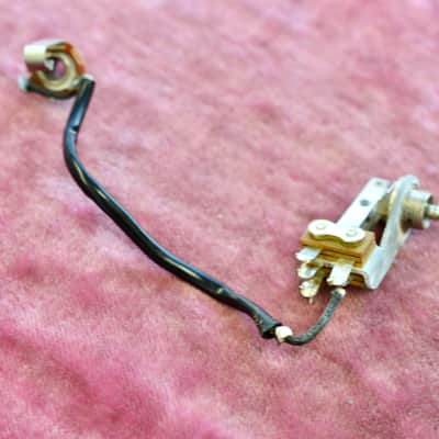 Vintage 1960's Gibson Switchcraft 3-way pickup selector switch PAF Les Paul SG Special image 2
