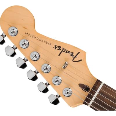 Fender Standard Stratocaster Electric Guitar HSS - Black w/Laurel FB image 4