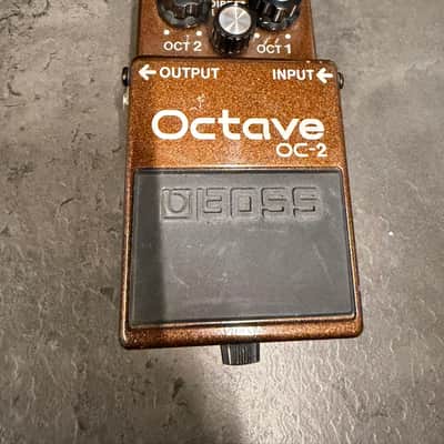 Boss OC-2 Octave (Silver Label) 1997 - 2005 - Brown image 1