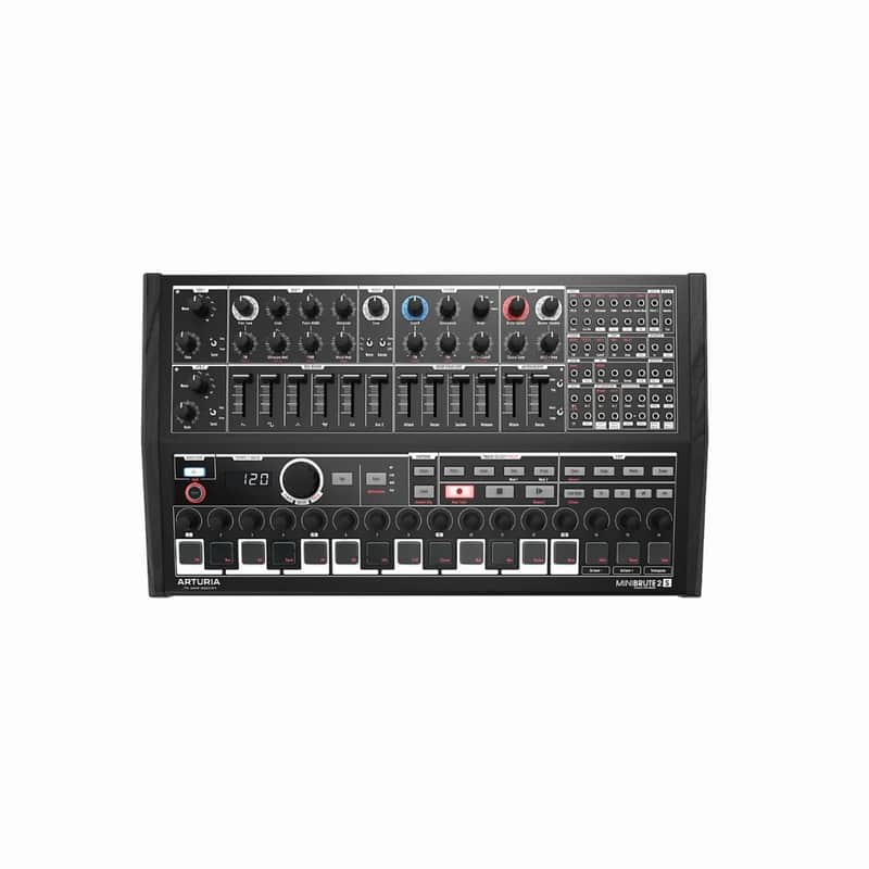 Arturia MiniBrute 2S Noir Edition Desktop Synthesizer image 1