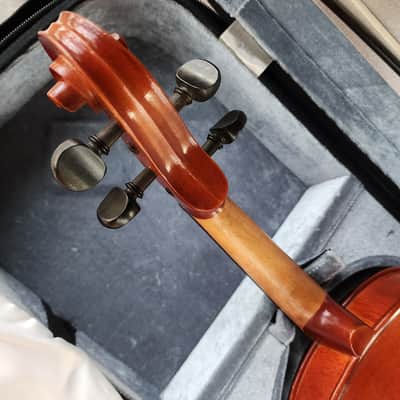 Karl Hofner Violin Model 7- 4/4 Full size, Concord case, D'addario tuner, Kun chin rest, K.Holtz. FG bow image 11
