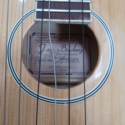 Jay Buckey (handmade in Ukraine) Ukulele Harp dyer style  2010s - Wood image 3