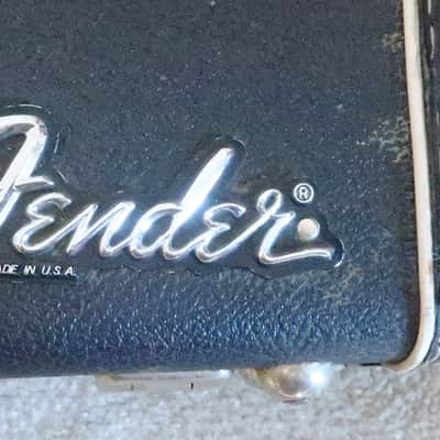 Vintage Fender 60's / 70's Jazz / Precision Bass Guitar Case - Black Tolex image 3