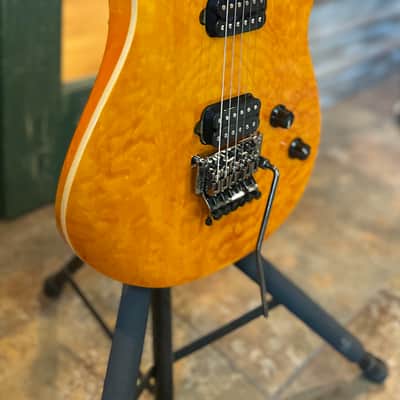 2026 EVH Wolfgang WG SS Electric Guitar Standard Baked Maple Translucent Amber image 5