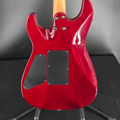Charvel Pro-Mod Plus San Dimas® Style 1 HH FR CM, Carmalized Maple Fingerboard, Sangria Burst image 6
