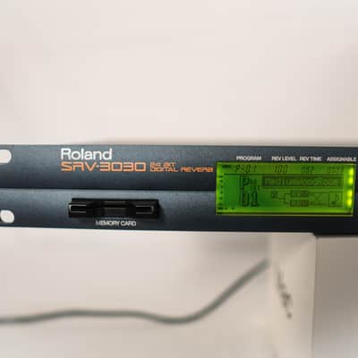 Roland SRV-3030D 24-Bit Digital Reverb with Digital I/O 1999 - 2000 - Blue image 2