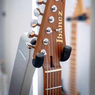 Ibanez MM1-TAB Martin Miller Signature with Roasted Maple Neck 2010s - Transparent Aqua Blue image 6