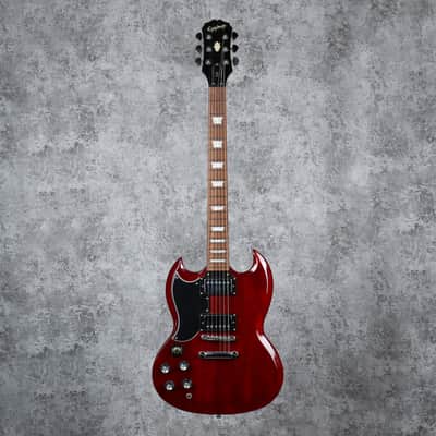 Epiphone G-400 Cherry Left-Handed 2004 image 3