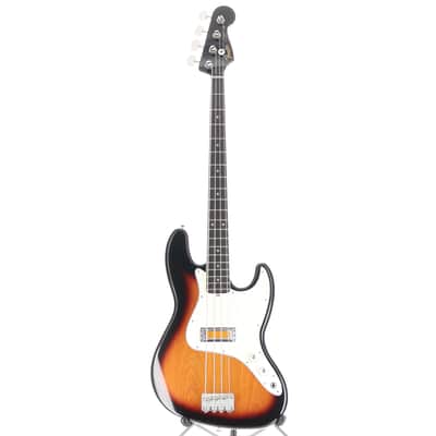Fender Gold Foil Jazz Bass, 2-Color Sunburst, Plays Great (V7) (11513) image 5