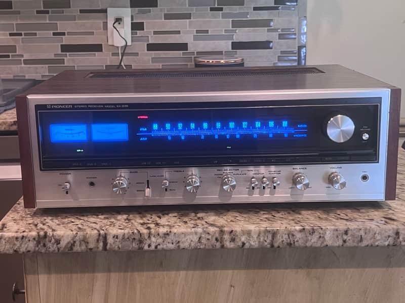 VINTAGE PIONEER SX-838 RECEIVER 50WPC Serviced, Cleaned,Tested, New LED'S (NICE)