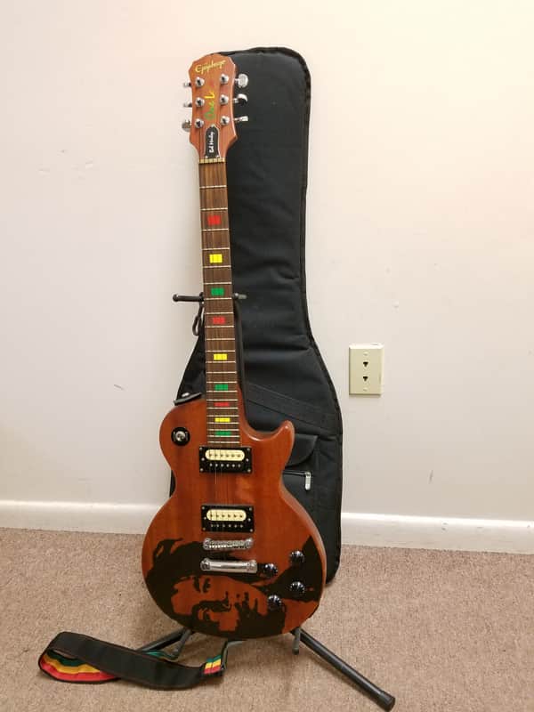 Epiphone Bob Marley One Love Les Paul Special 2004 Natural Satin image 1