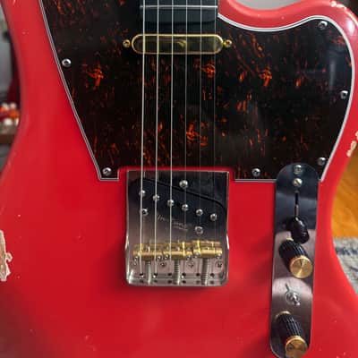 Quint Guitars #07 Jazzcaster - Fiesta Red image 6