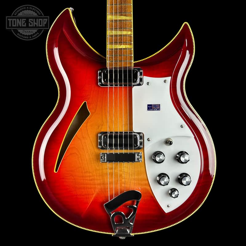 Used 2009 Rickenbacker 381 V69 Fireglo w/case TSU25246 image 1