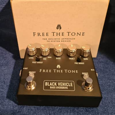 Free The Tone BV-1V Black Vehicle Bass Overdrive | Reverb