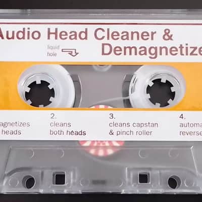 Tape Head Cleaner & Demagnetizer For Nakamichi, Teac, Pioneer, Sony, Akai, Denon, Aiwa, Technics, Marantz, Toshiba, JVC, Sharp Cassette Tape Recorder Player image 2