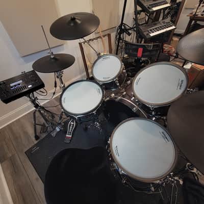 Roland VAD706 Acoustic Design Series Electronic V-Drum Kit 2021 - Present - Gloss Ebony image 7