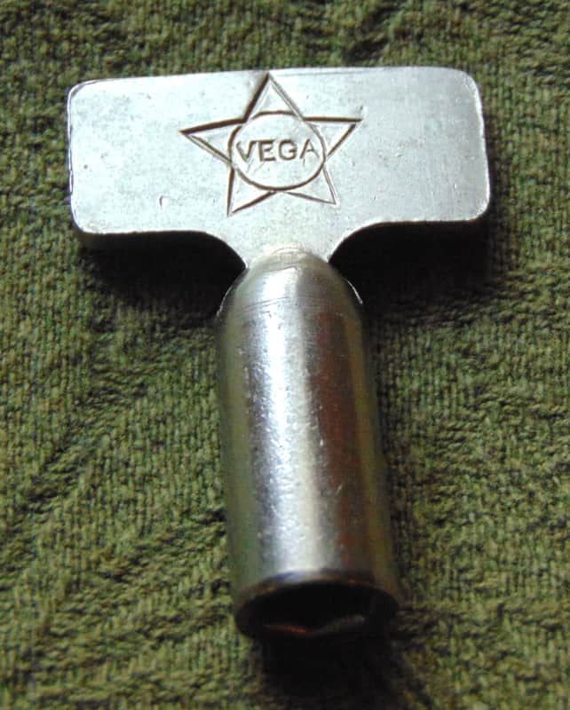 Vega 9/32 Bracket Wrench 1920-1930s - Nickel image 1