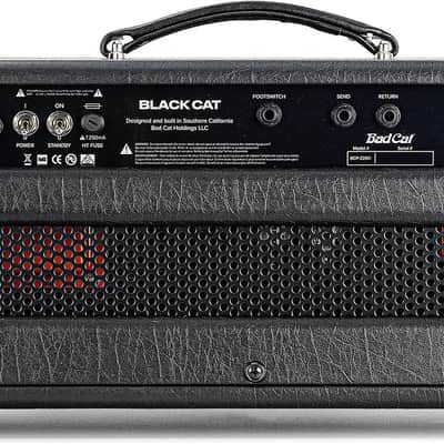 Bad Cat Black Cat Guitar Amplifier Head (20 Watts) image 2