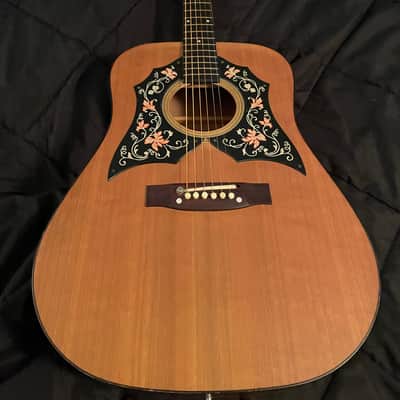 1970’s Kay KDG70  Double Pickguard Acoustic Guitar image 8