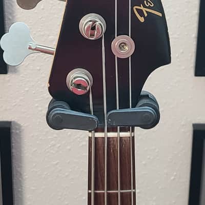 Fender Custom Shop 64 Jazz Relic Bass  LIKE NEW!  2012 - Black Relic image 6