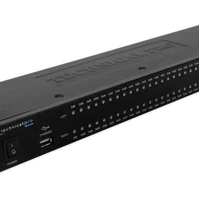 Technical Pro DB30 1U Rack Mount dB Decibel Meter Display+8 Outlet Power Supply image 8