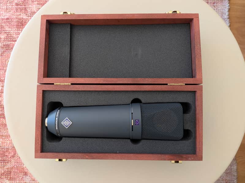 Neumann U 87 Ai mt Large Diaphragm Multipattern Condenser Microphone - Matte Black image 1