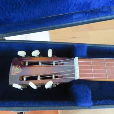 '79 Dobro model 60D square neck resonator guitar, original case, plus accessories image 2