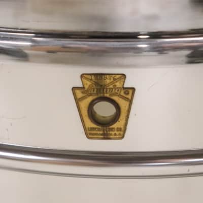 Ludwig Acrolite 5x14" 8-Lug Snare Drum W/ COB Hoops Vintage 1960's image 2