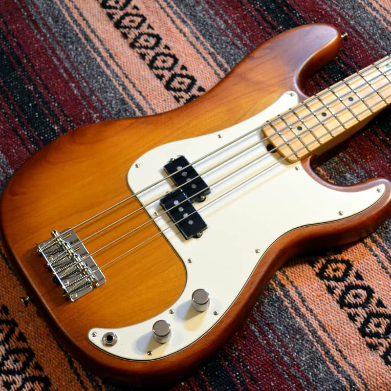 Fender American Special Precision Bass 2012 Honeyburst with Hardcase image 1