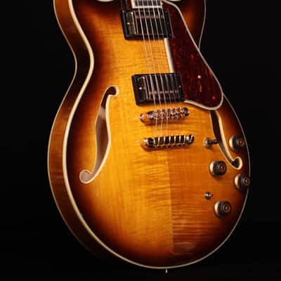 Ibanez AM153FM Artstar Hollowbody, Antique Tobacco Burst Finish image 4