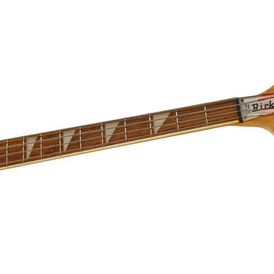 Rickenbacker 4001 Mapleglo / Checkerboard Binding (Pre-Owned, 1973, VG+) #ME 2174 image 7